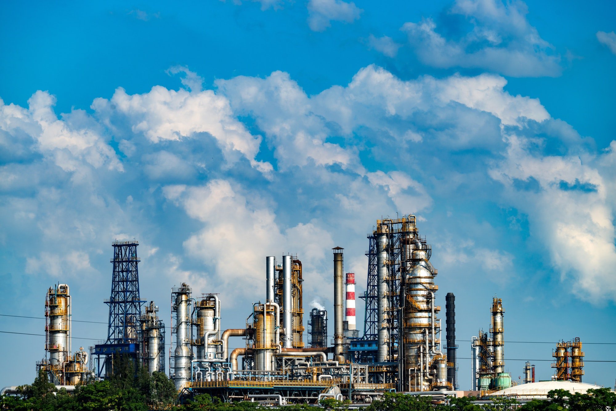 Oil refineries